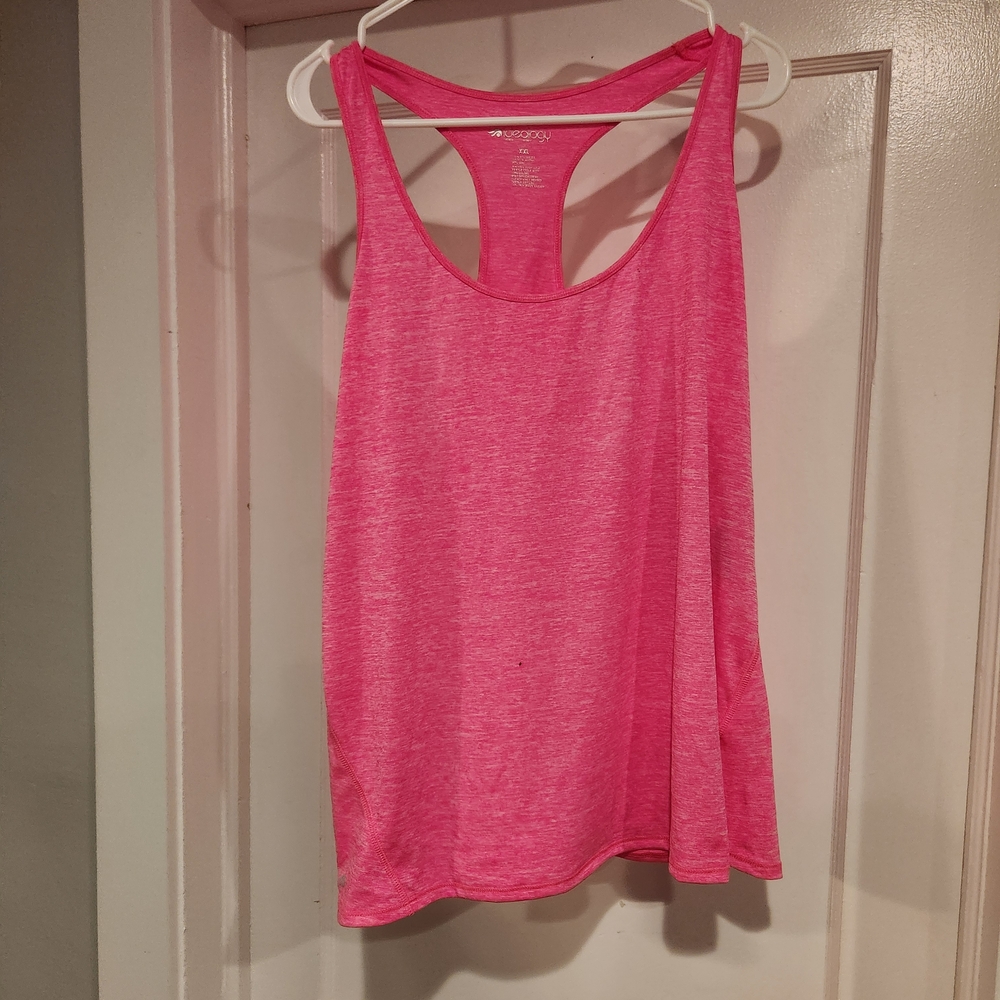 Ideology Bright Pink Tank Top